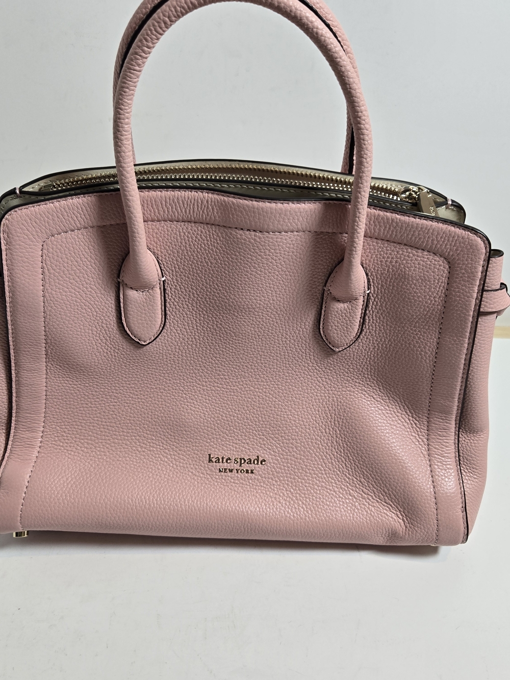 kate spade New York Pink Leather Satchel